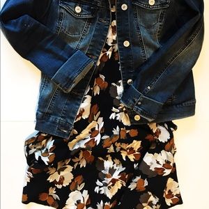 Cute autumn leaves dress